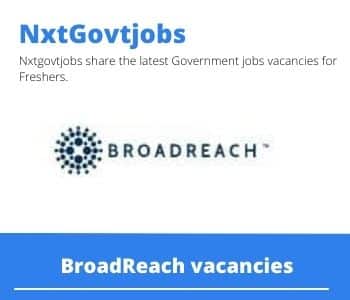 BroadReach Community Lay Counsellor Vacancies in Nelspruit – Deadline 22 Feb 2024 Fresh Released