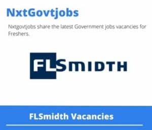 FLSmidth HSE Officer Vacancies in Delmas – Deadline 19 Oct 2023